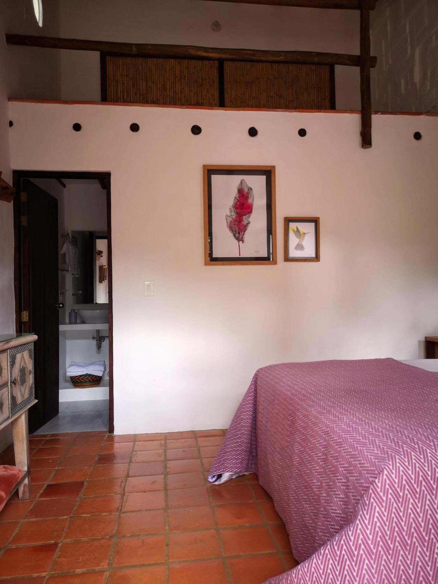 Gasthaus Casa Tzabar Villa de Leyva Exterior foto